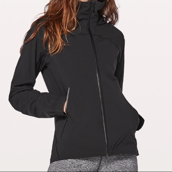 NWT BLACK LULULEMON HERE TO MOVE JACKET - - Size 2 - Picture 6 of 8